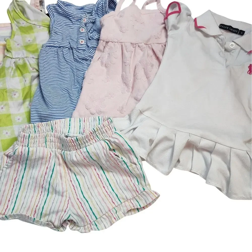 Ralph Lauren Baby $ Wonder Nation 12M Summer Bundle Dresses